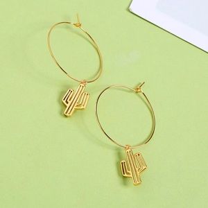 Creative Cactus Earrings